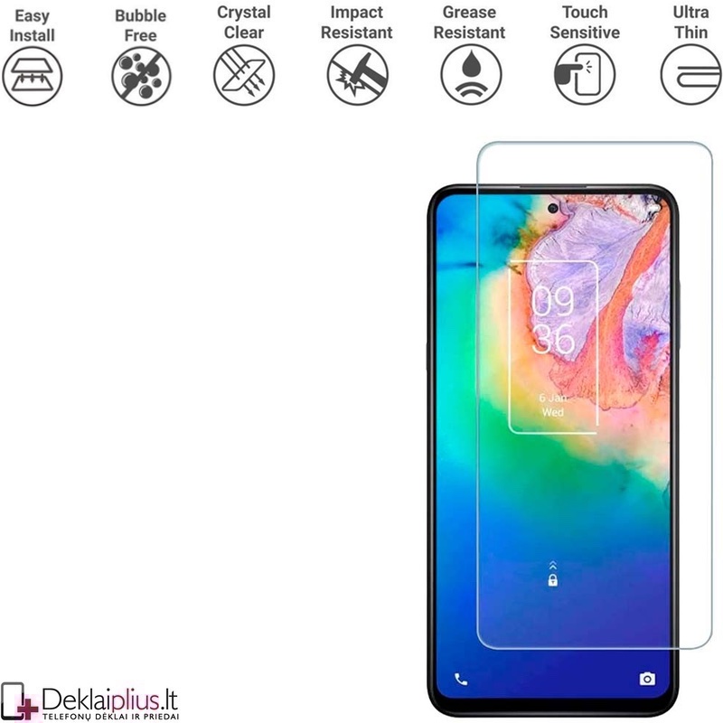 Ekrano grūdintas stiklas (TCL 20 5G) Ekrano grūdintas stiklas (TCL 20 5G)